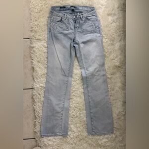 Wild Fable Blue Flare Wide Leg Jeans